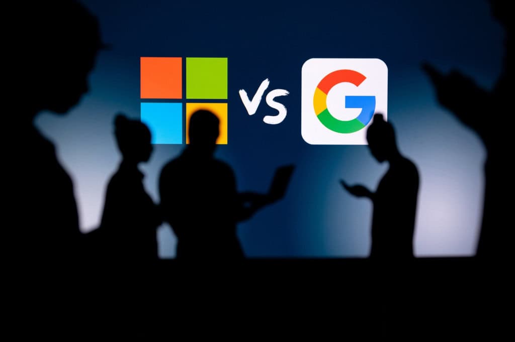microsoft vs google