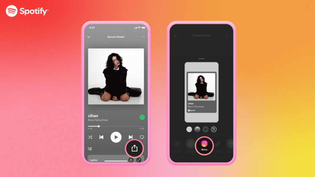 instagram spotify