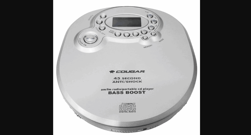 Discman Cougar Imagem  Divulgação