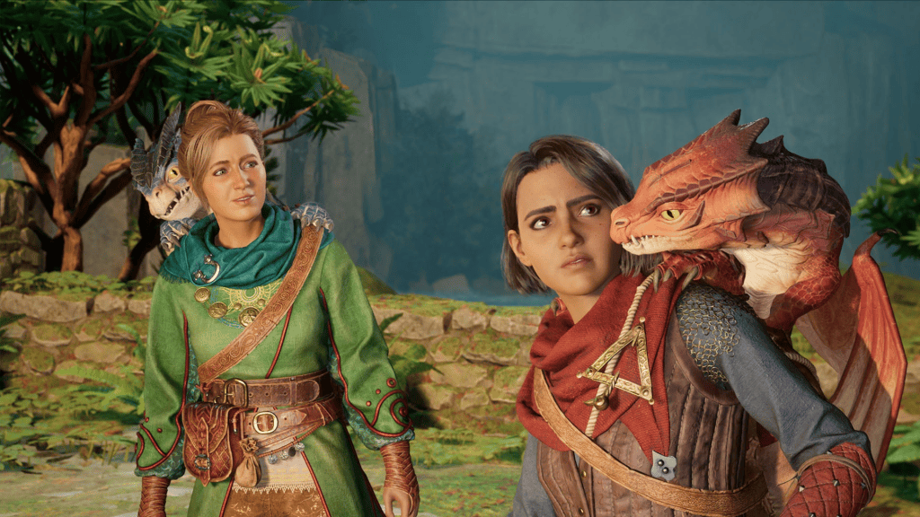 Cena do trailer de Split Fiction