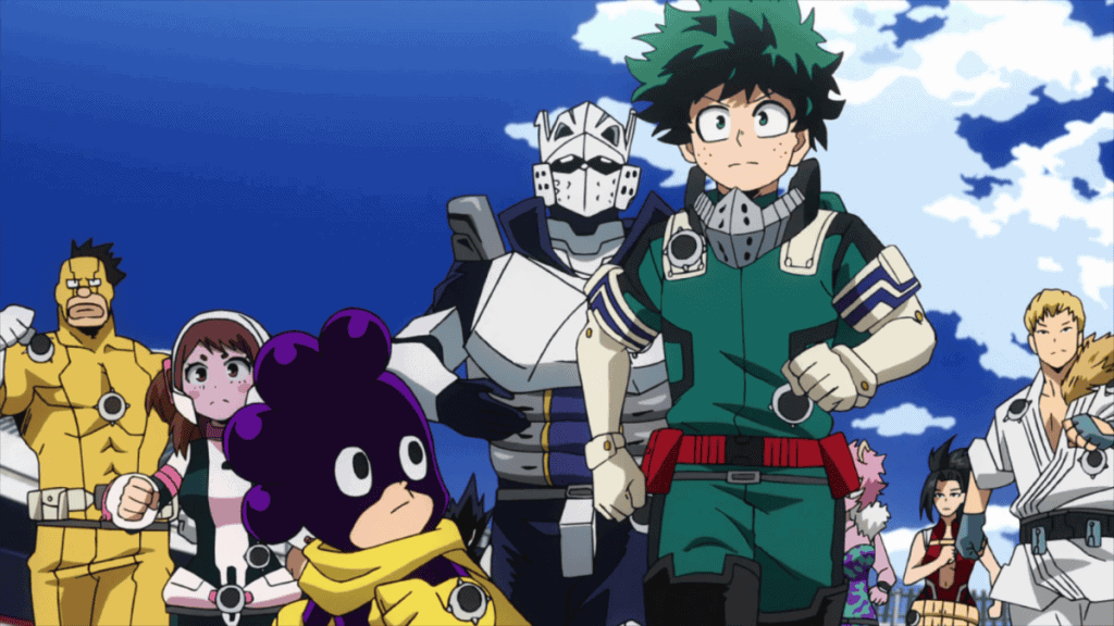 my hero academia anime na netflix e crunchyroll