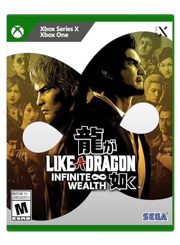 Like a Dragon Infinite Wealth Xbox Series X Midia Fisica